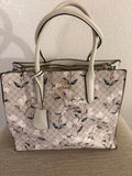 Brand New Nine West Floral Structured Tote Bag