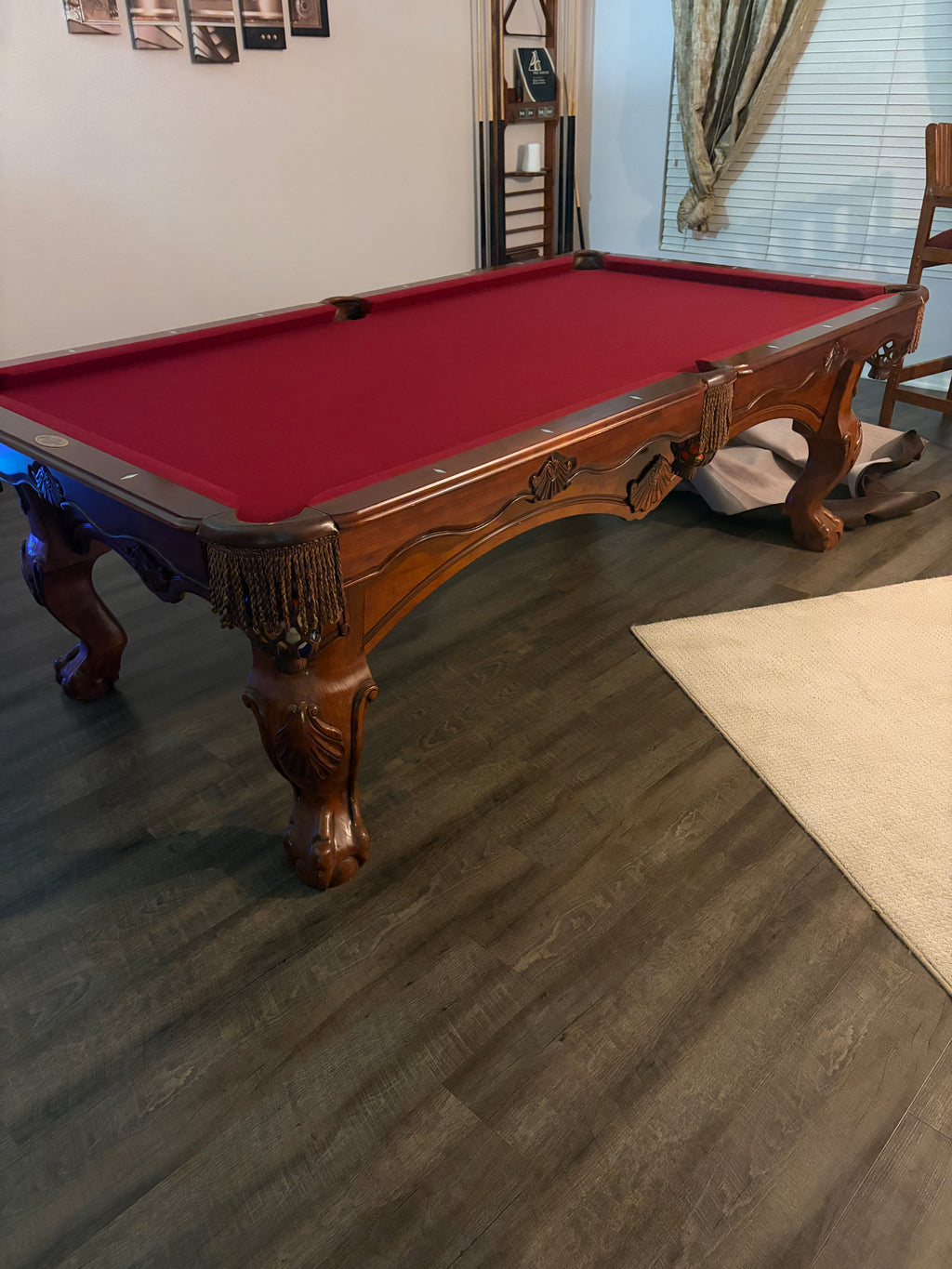 Winner's Choice 8-ft Pool Table with Asseccessories