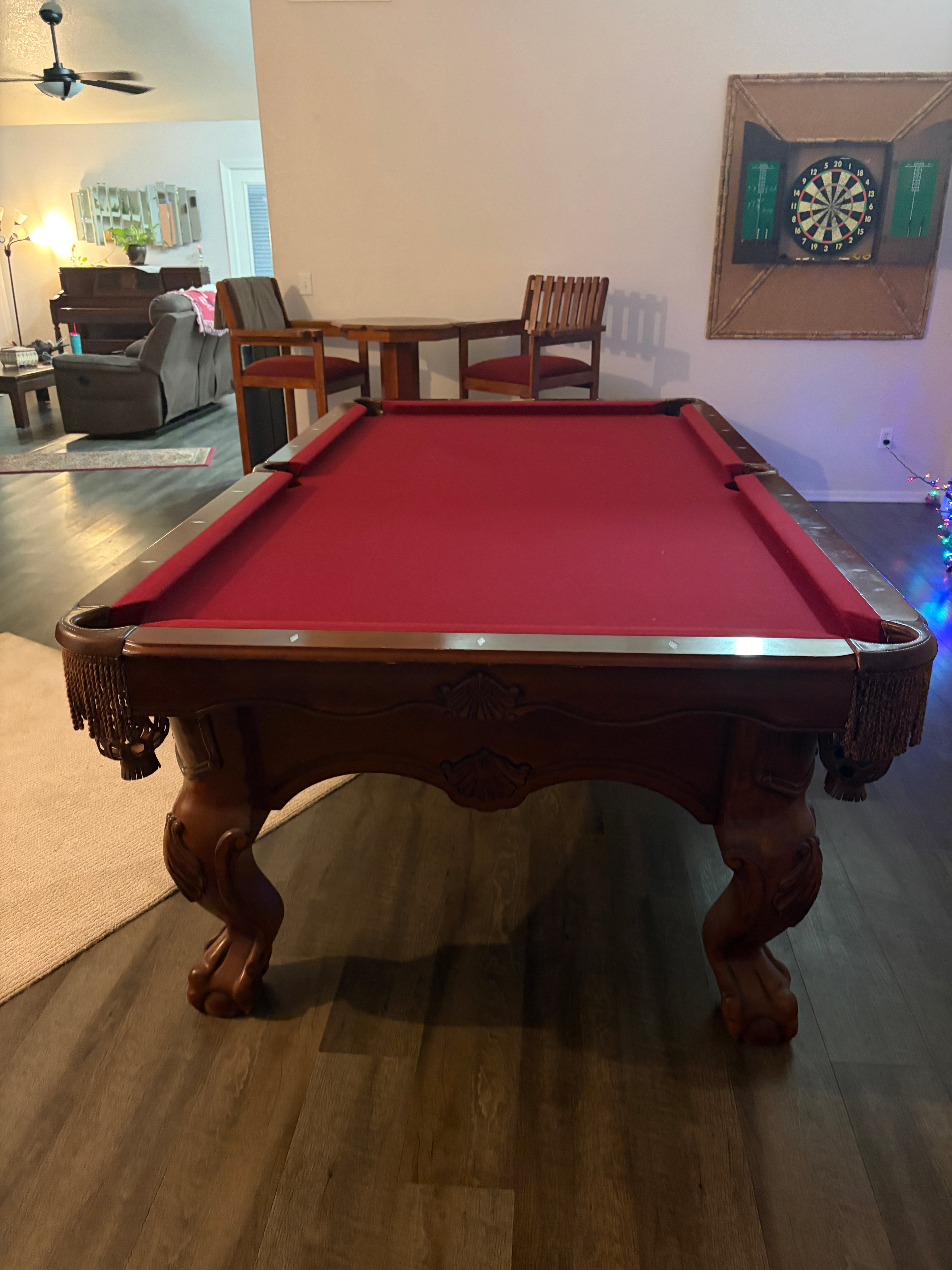 Winner's Choice 8-ft Pool Table with Asseccessories