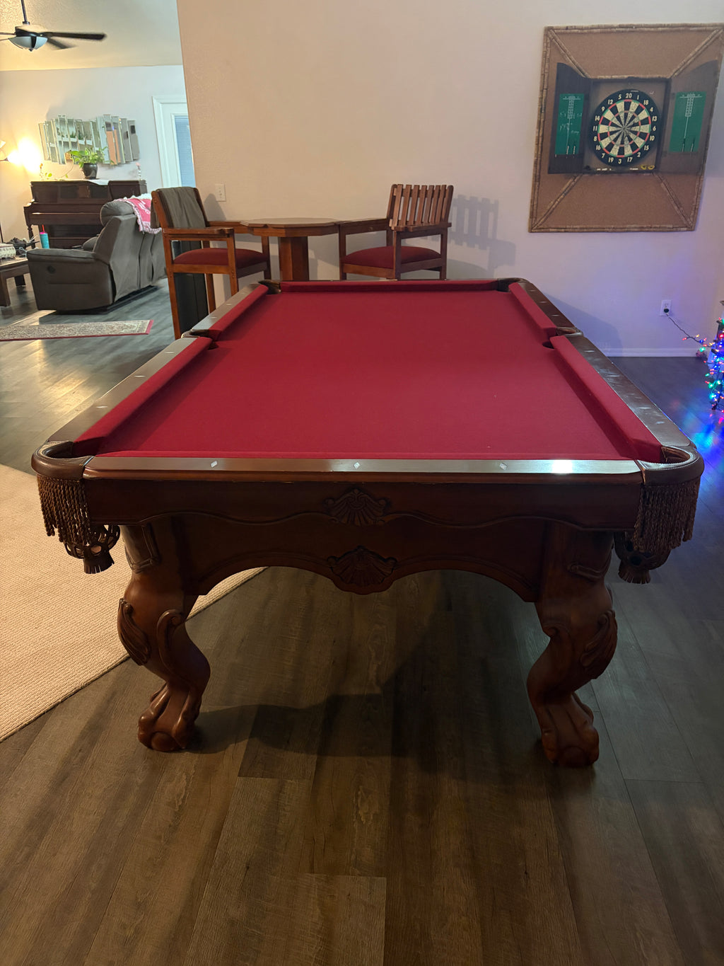 Winner's Choice 8-ft Pool Table with Asseccessories
