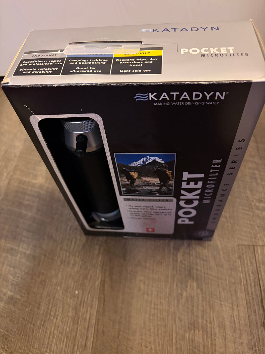 Katadyn Pocket Micro Filter Water Filter -13,000 -Gallon Capacity ￼￼