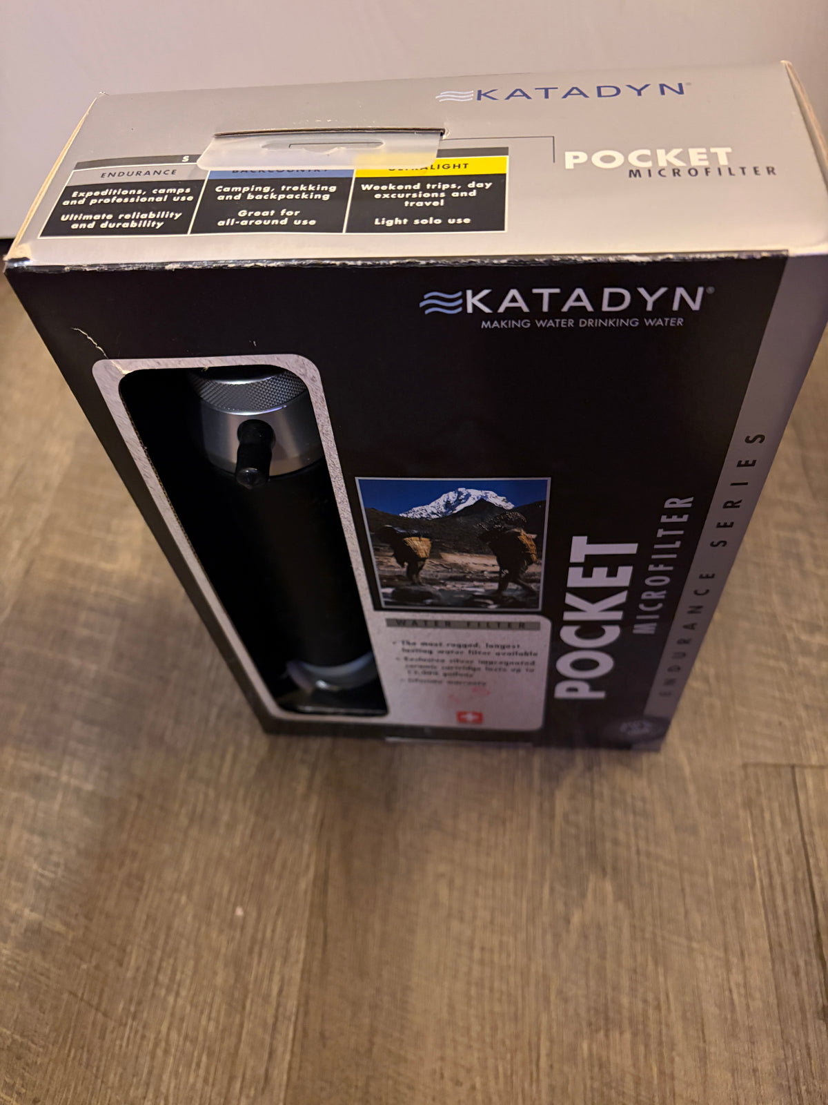Katadyn Pocket Micro Filter Water Filter -13,000 -Gallon Capacity ￼￼