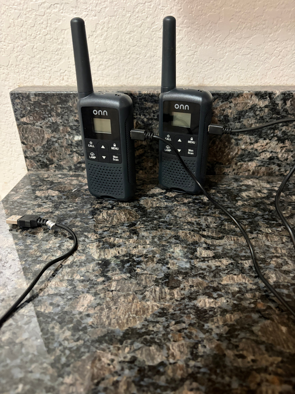 Like New Onn Walkie Talkies 2 way radios