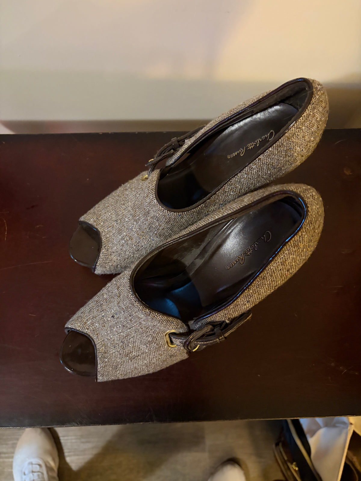 New Never Been worn Charlotte Russco Heels, Live Life with Comfort