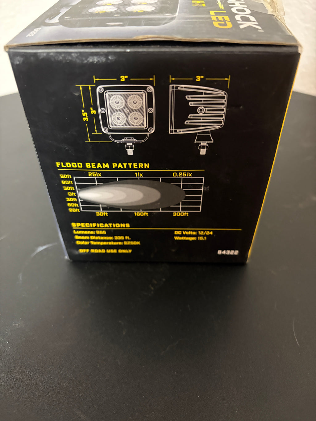 RoadShock 3" Led Flood Lights