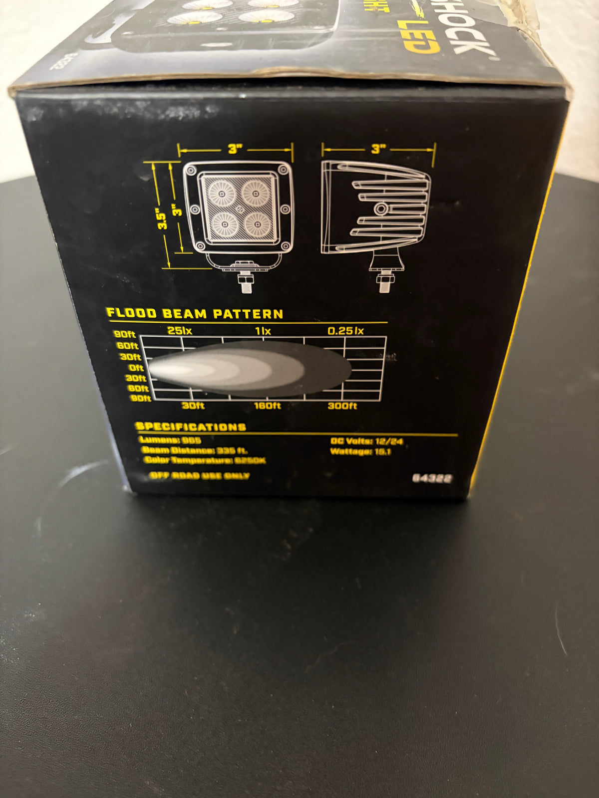 RoadShock 3" Led Flood Lights