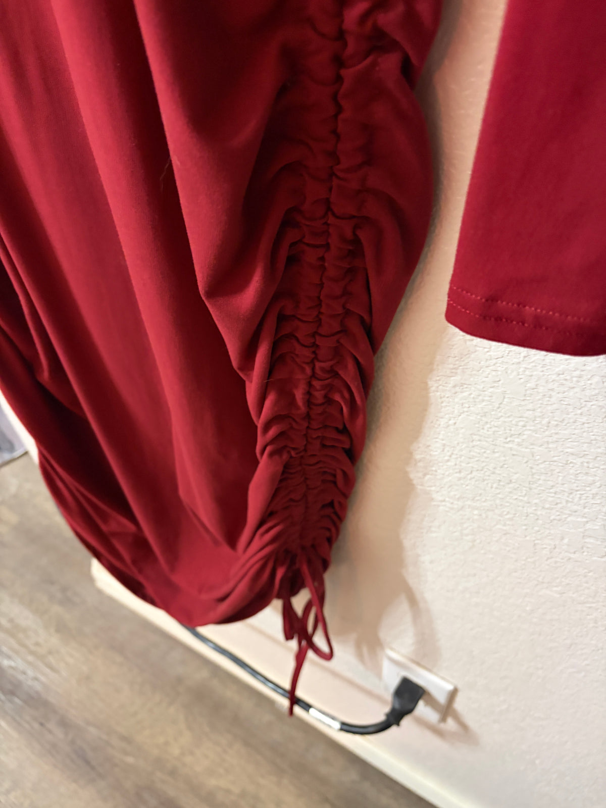 Red dress